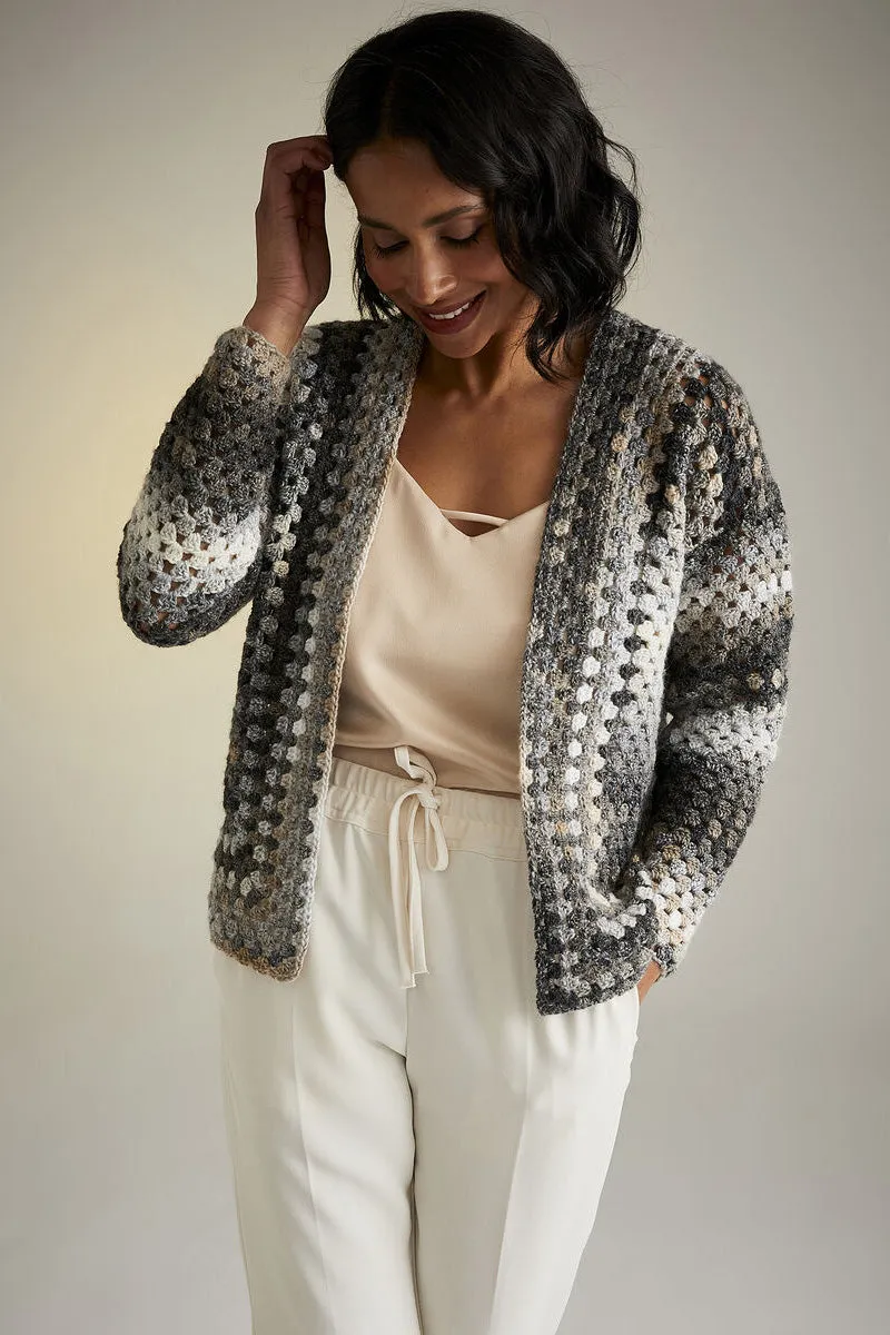 Sirdar Jewelspun Patterns - 10727 Moon & Stars Cardigan - PDF Download