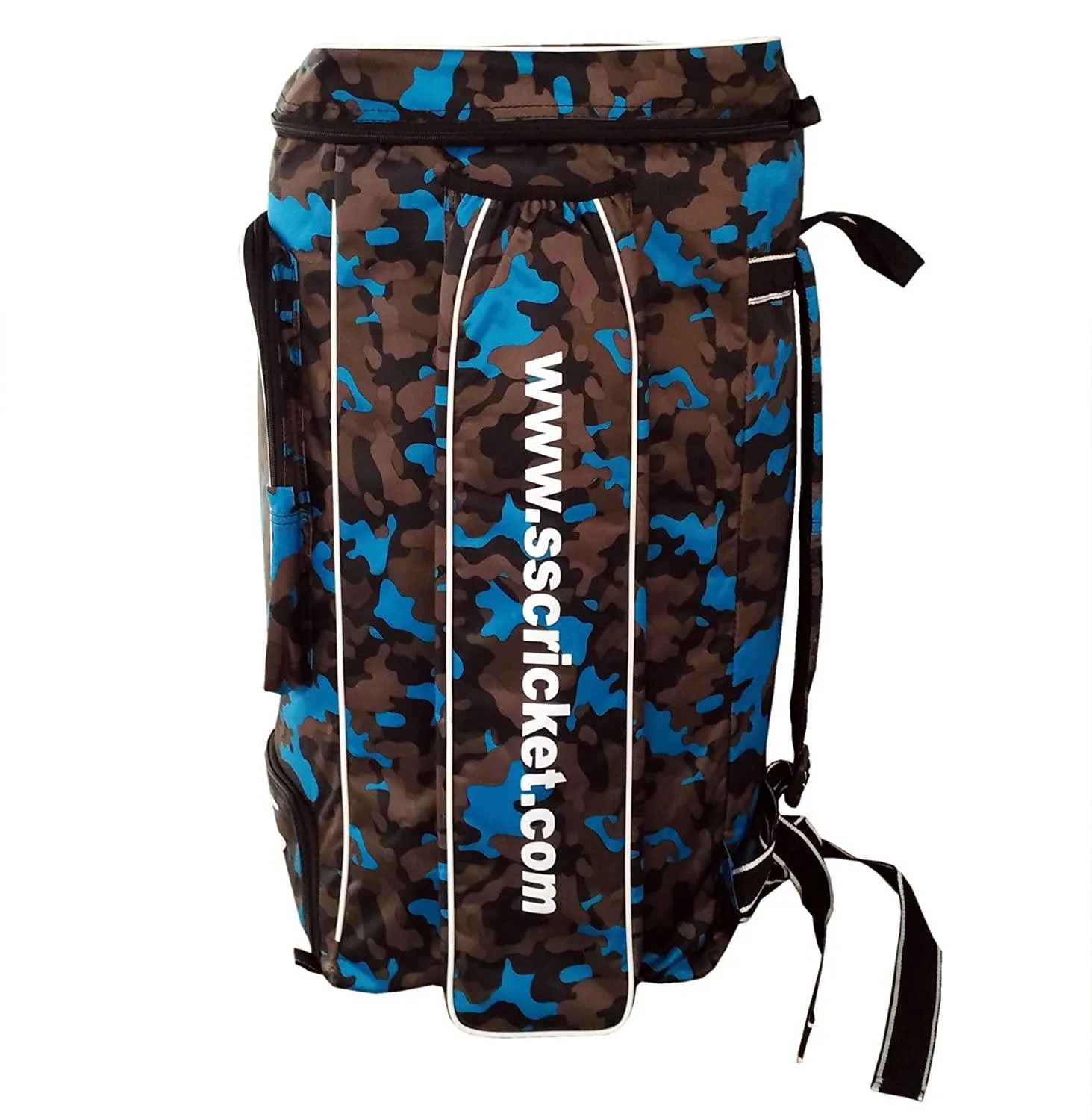 SS Cricket Kit Bag Camo Duffle - Blue
