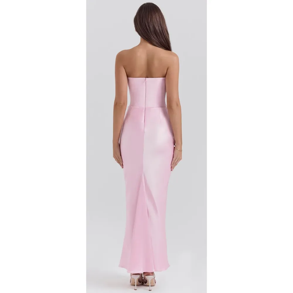 Strapless Bodycon Midi Belle Dress
