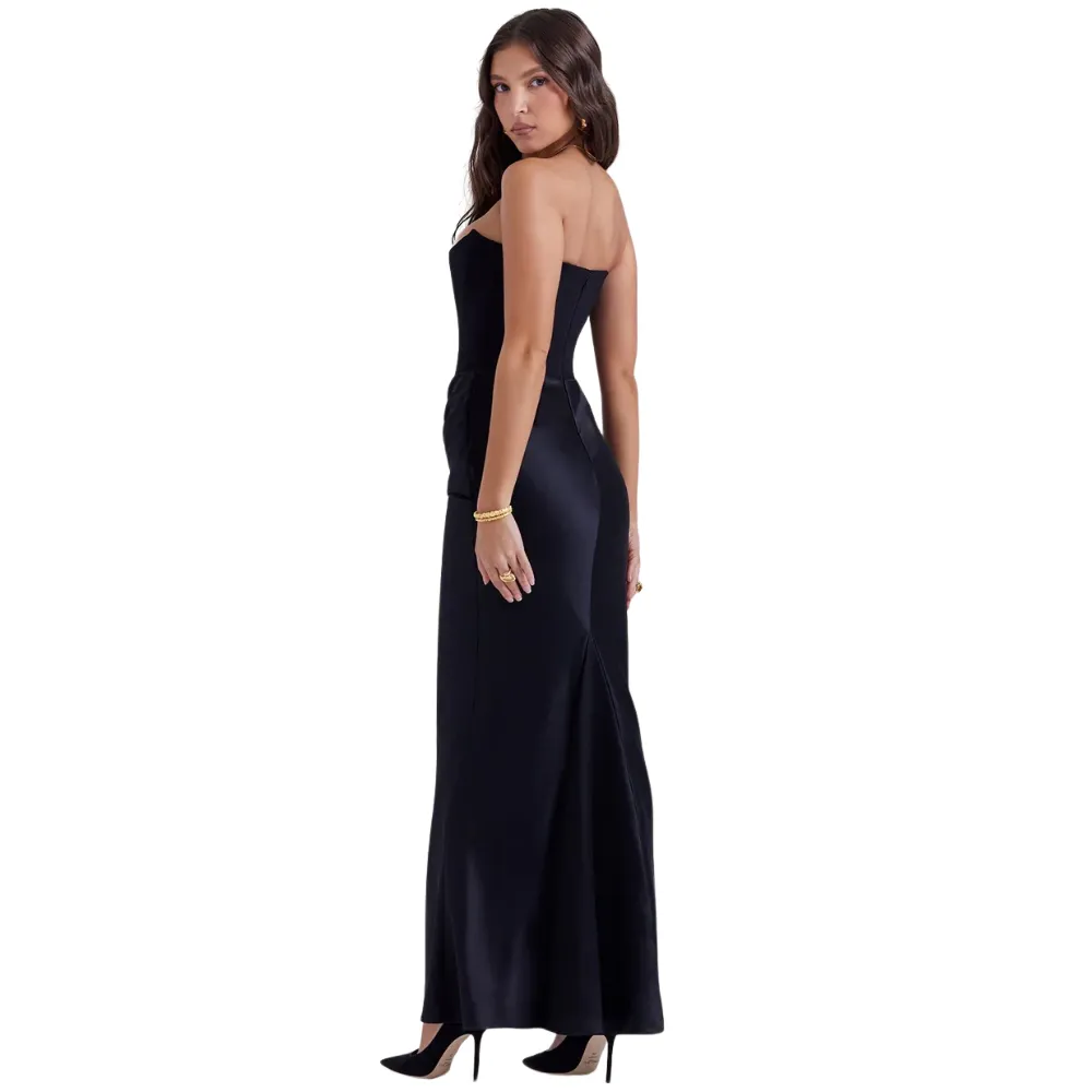 Strapless Bodycon Midi Belle Dress