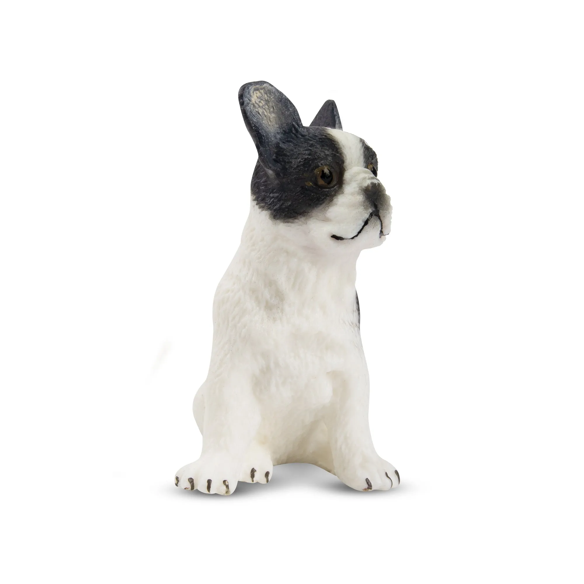 Toymany Mini Sitting French Bulldog Puppy Figurine Toy