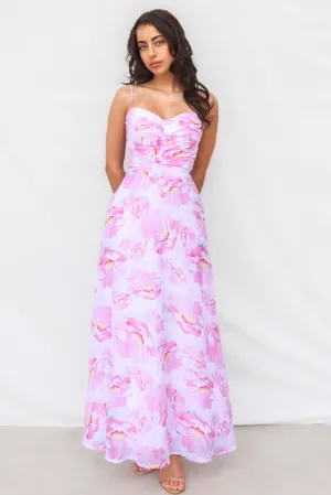 Watson Maxi Dress - Pink Floral